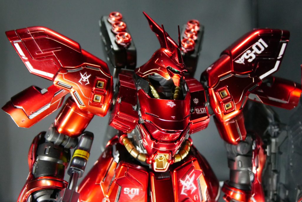 MG νガンダム.ver ka スペシャルデカール版 ＋ MG サザビー.ver ka スペシャルコーティング おまけつき豪華セット–4枚目/制作者：suteteko76