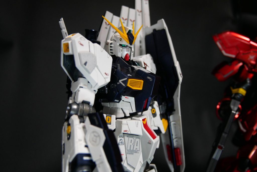 MG νガンダム.ver ka スペシャルデカール版 ＋ MG サザビー.ver ka スペシャルコーティング おまけつき豪華セット–4枚目/制作者：suteteko76