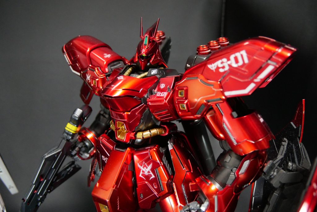 MG νガンダム.ver ka スペシャルデカール版 ＋ MG サザビー.ver ka スペシャルコーティング おまけつき豪華セット–9枚目/制作者：suteteko76