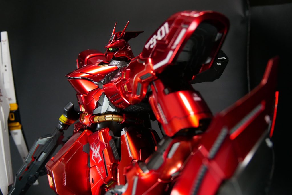 MG νガンダム.ver ka スペシャルデカール版 ＋ MG サザビー.ver ka スペシャルコーティング おまけつき豪華セット–2枚目/制作者：suteteko76