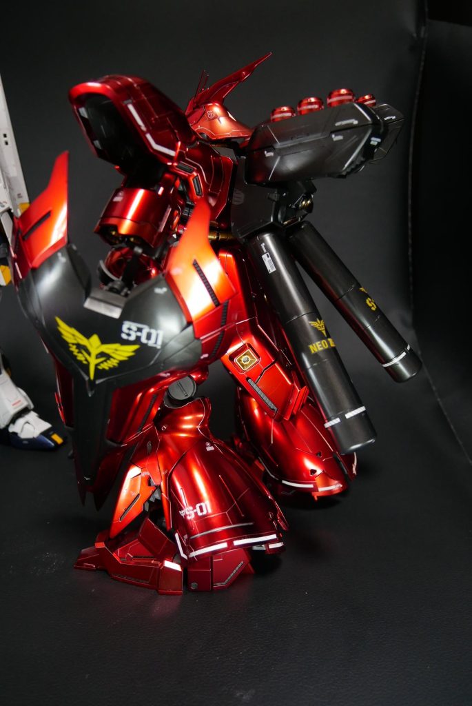 MG νガンダム.ver ka スペシャルデカール版 ＋ MG サザビー.ver ka スペシャルコーティング おまけつき豪華セット–3枚目/制作者：suteteko76