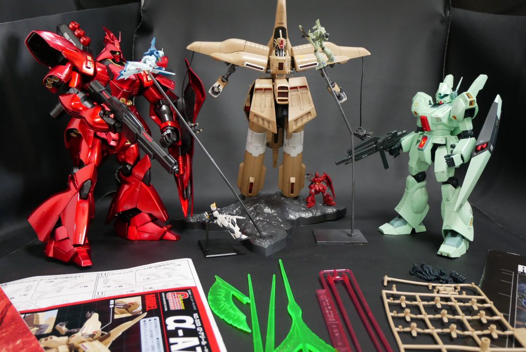 MG　逆襲のシャア　サザビー　メタリックコーティング＋　MG　ジェガン＋　α・アジール　豪華セット–5枚目/制作者：suteteko76