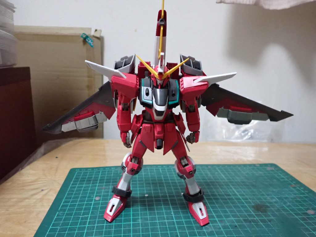 インフィニットジャスティス–2枚目/制作者：アンジェロのプラモデル工房