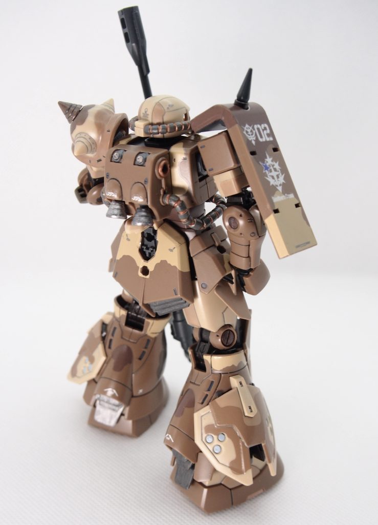 HG MS-06GD ZAKU HIGH MOBILITY SURFACE TYPE [WALD] 筆塗部分塗装–3枚目/制作者：KZ_