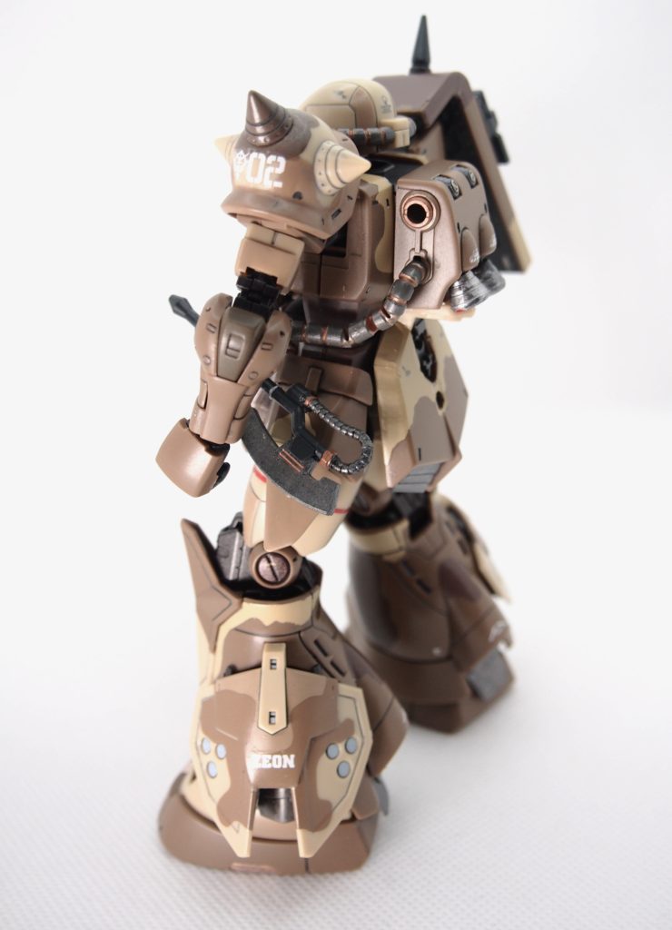 HG MS-06GD ZAKU HIGH MOBILITY SURFACE TYPE [WALD] 筆塗部分塗装–4枚目/制作者：KZ_