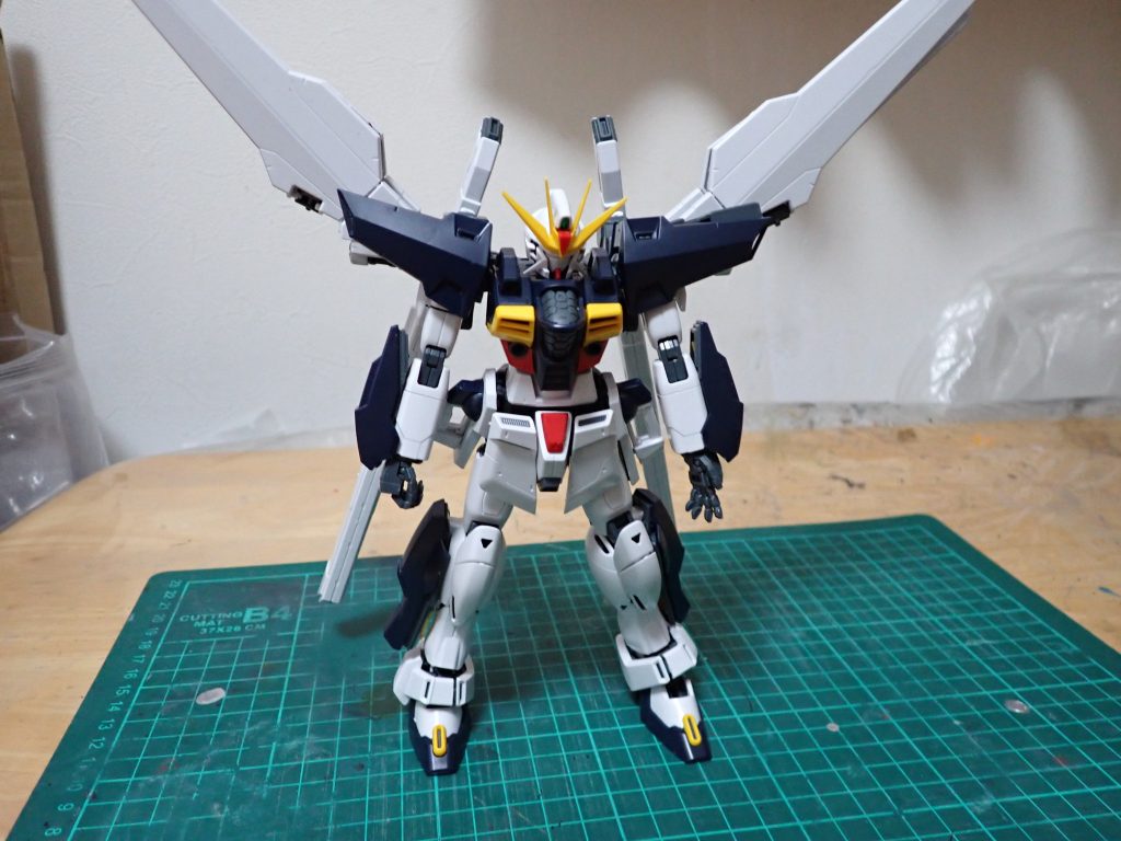 ガンダムDX–2枚目/制作者：アンジェロのプラモデル工房