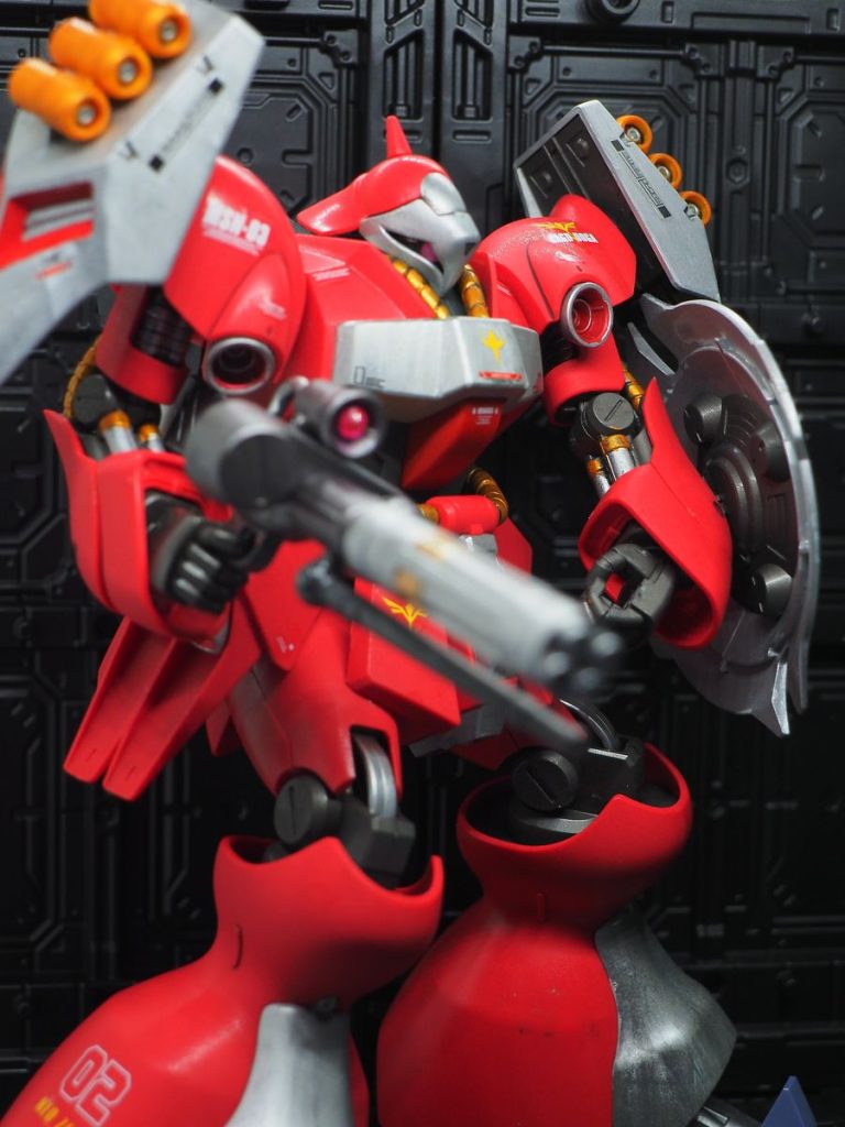 やはりムラ無く綺麗にには、エアブラシなんですねぇ(zaku-kao9)