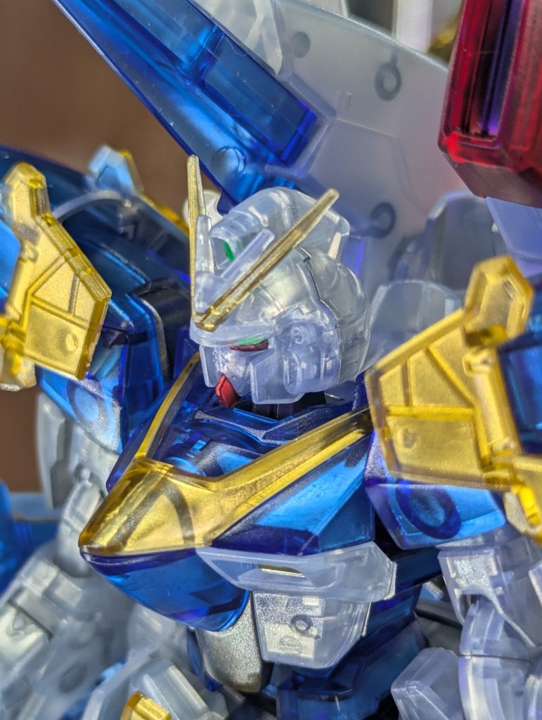 HG V2アサルトバスタークリアカラー コアメッキ風？