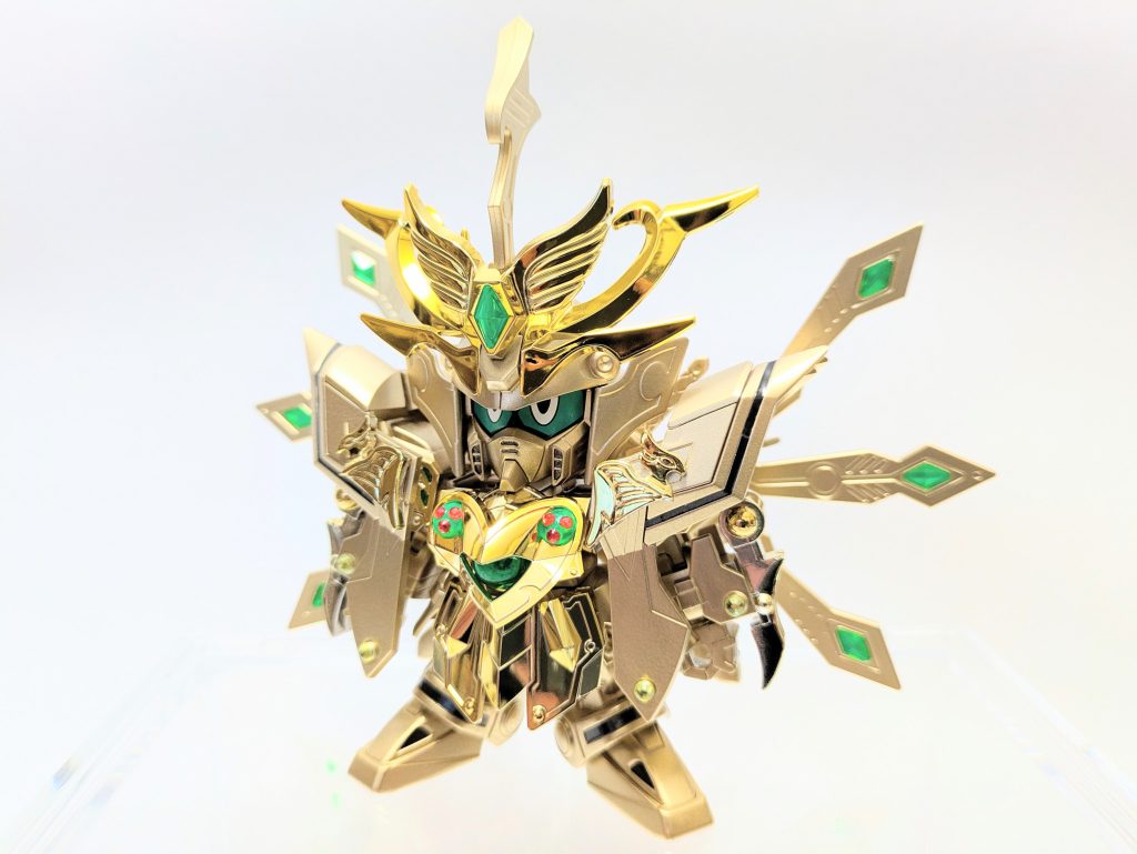 １２．武者號斗頑駄無〜明鏡止水の陣〜【GF13-017NJII／ゴッドガンダム（ハイパーモード）に忠実な改修武者】