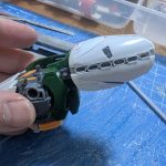 悩みに悩んだけどなんとか形になりましたGP01Fbのスネ部をベースに作りました[…]