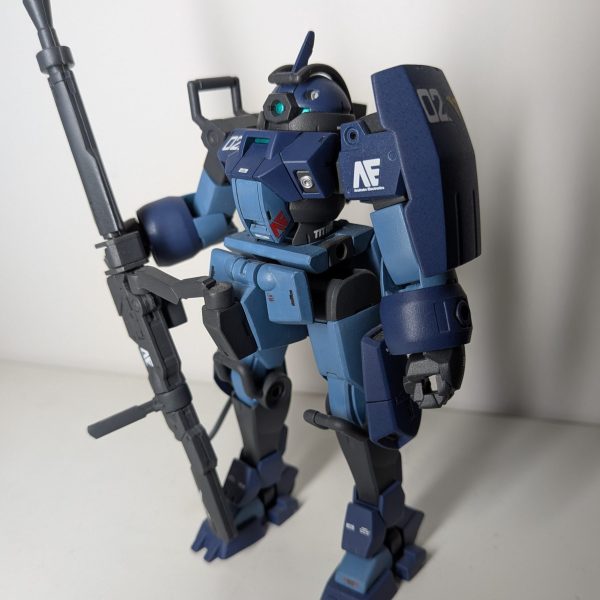 HG　デミトレーナー　チュチュ専用機　ティターンズカラー　筆塗り全塗装