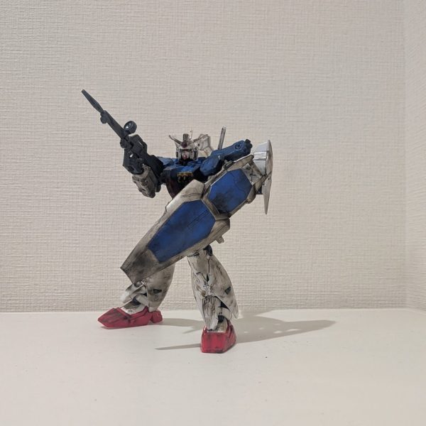 ガンダム試作一号　機汚し＆炙り