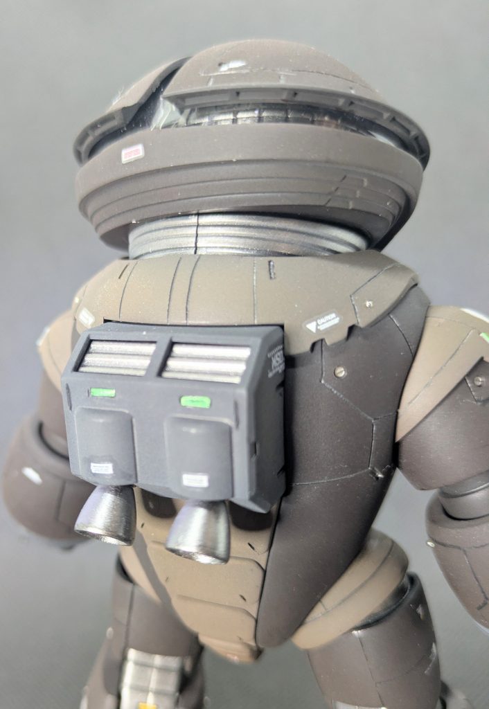 バックパックにも同様にラピーテープを埋め込んでいます👍️