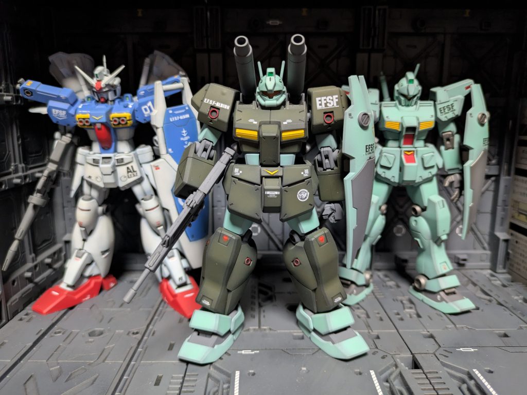 ジムキャノンⅡ　アルビオン・バニング隊