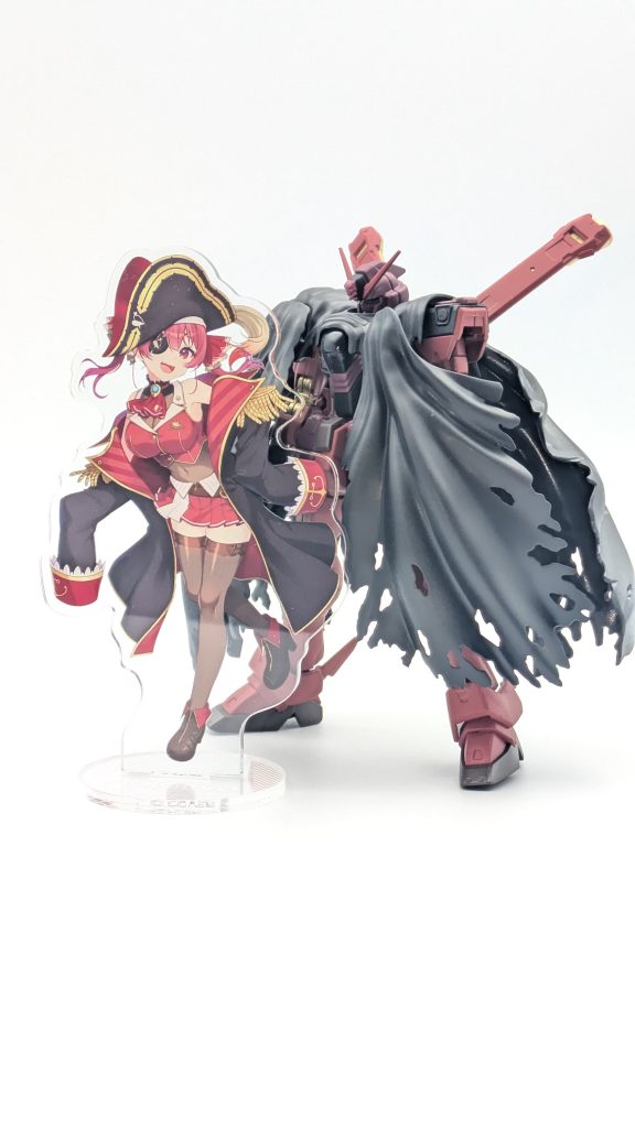 クロスボーンガンダムX1（宝鐘マリン専用カラー）