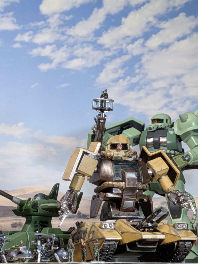 ザクタンク　オデッサ前日のジオン軍地上部隊