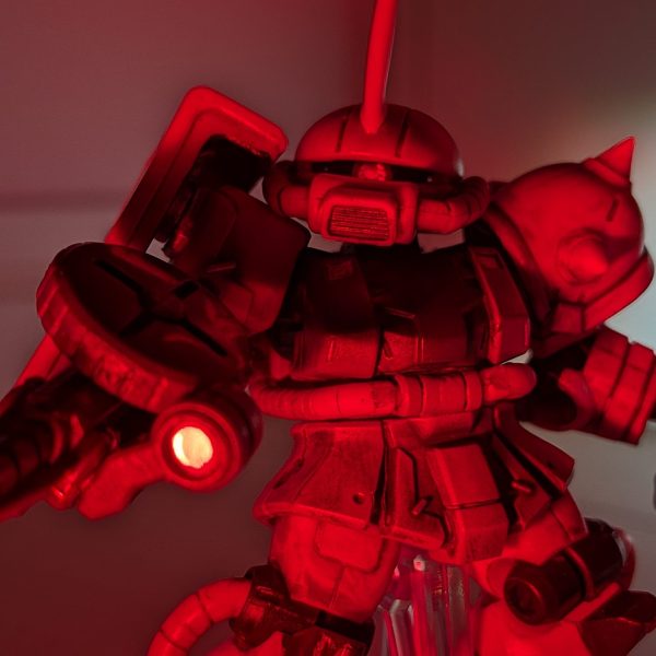 モビルスーツアンサンブル　シャア専用ザク完成！