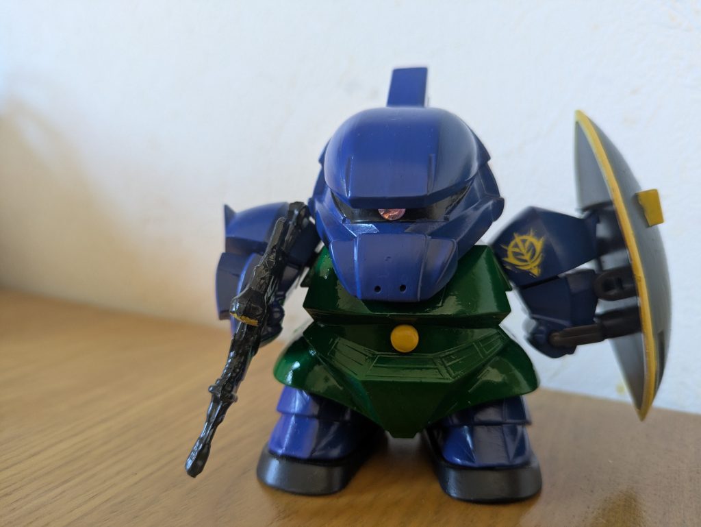 ガトー専用ゲルググ　元祖SDにて。。。