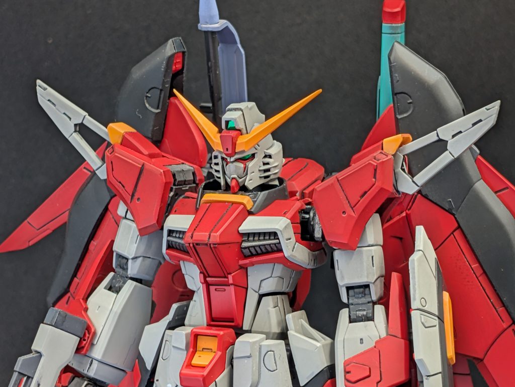 RG 1/144 デスティニーガンダム　シン・アスカ専用イメージカラー
