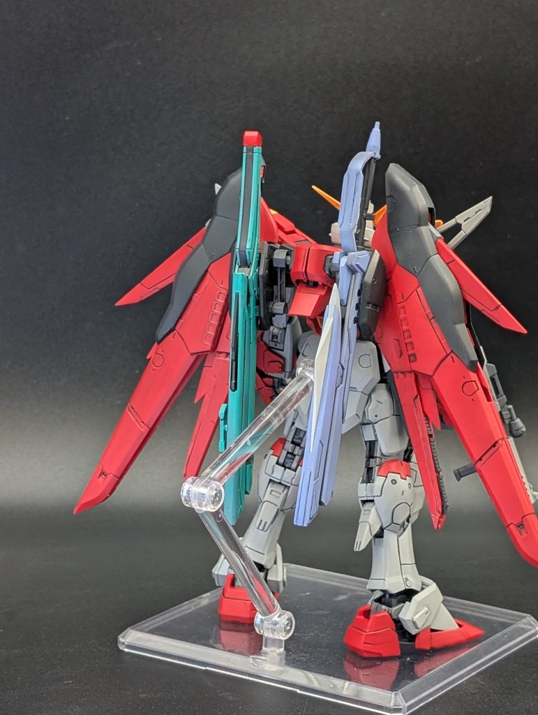 RG 1/144 デスティニーガンダム　シン・アスカ専用イメージカラー–3枚目/制作者：堺・悠一