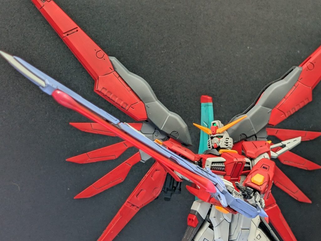 RG 1/144 デスティニーガンダム　シン・アスカ専用イメージカラー–5枚目/制作者：堺・悠一