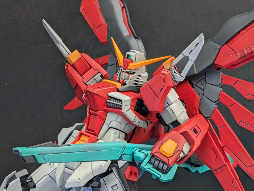 RG 1/144 デスティニーガンダム　シン・アスカ専用イメージカラー–6枚目/制作者：堺・悠一