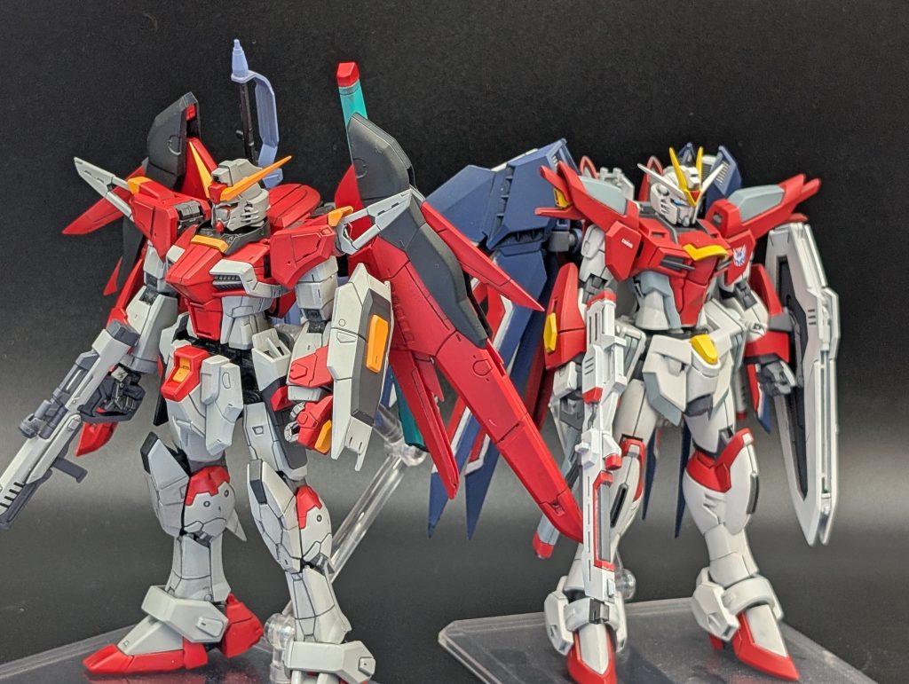 RG 1/144 デスティニーガンダム　シン・アスカ専用イメージカラー–8枚目/制作者：堺・悠一