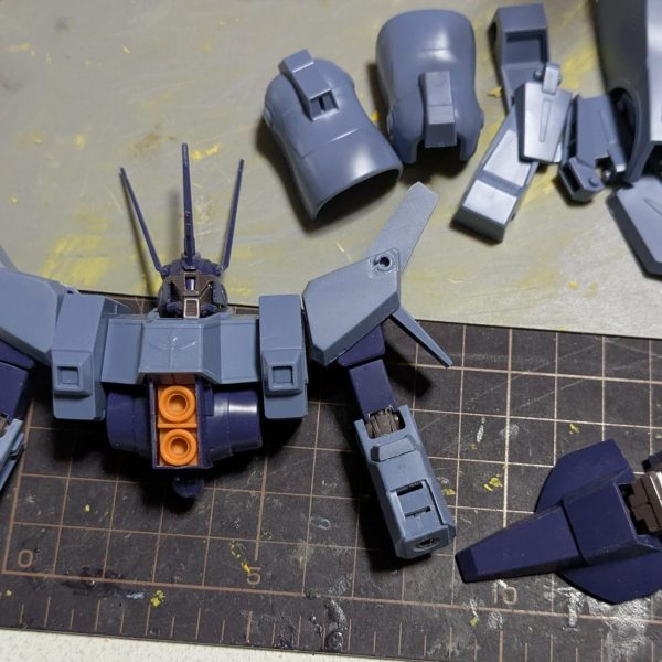 HGUC 1/144 ドーベン·ウルフ(ユニコーンVer.)仮組み