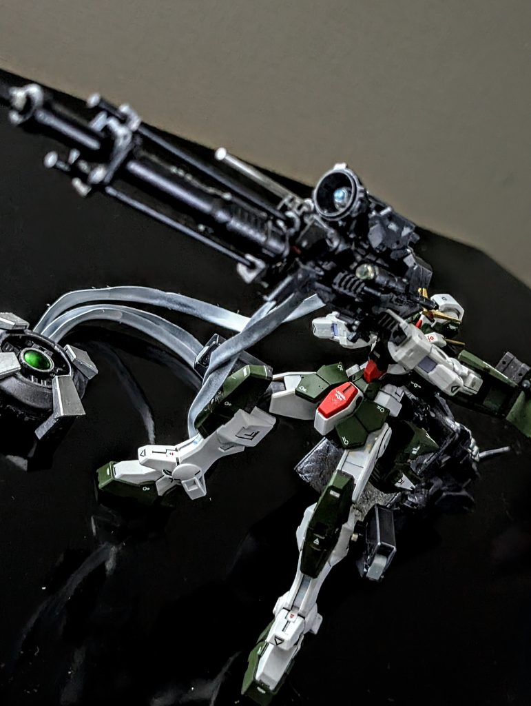 HGデュナメス　超高高度射撃装備