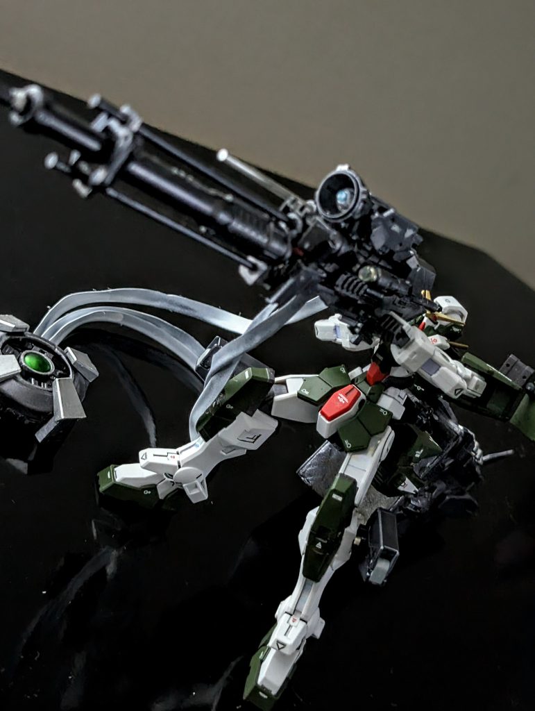 HGデュナメス　超高高度射撃装備