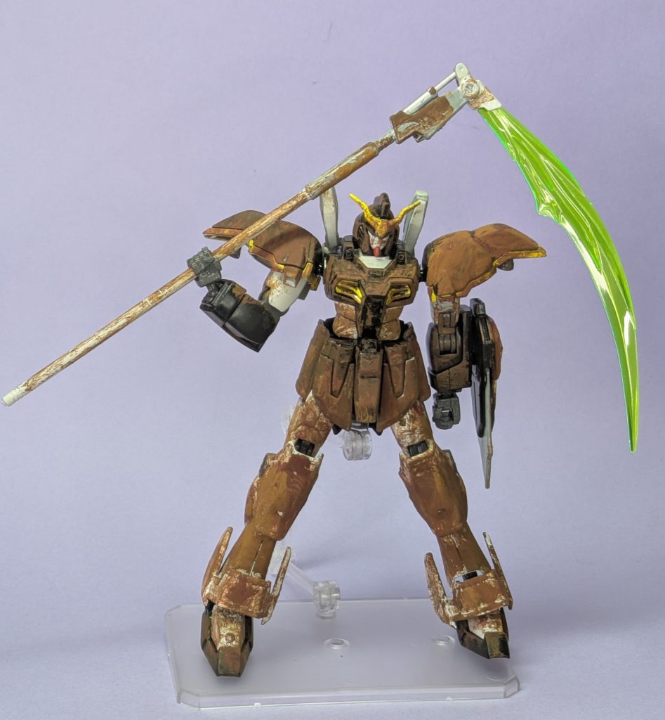 ガンダムデスサイズ　ウェザリング