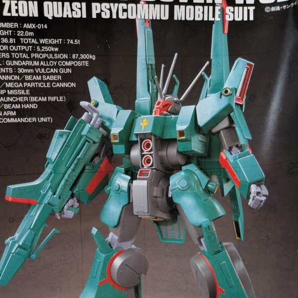 HGUC 1/144 ドーベン·ウルフ 仮組み