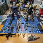 ゲルググJのデカール貼り・トップコートも終え、全工程完了しましたキレイなカーキを[…]