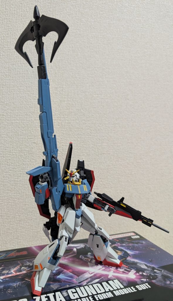 なお、使用したガンダムフレーム部分は、上半身がフラウロス、下半身（＆胸部＋錨）がグレモリーとなります。