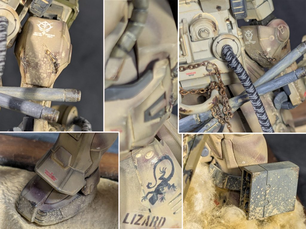 泥はね汚れとエッジのさび汚れ