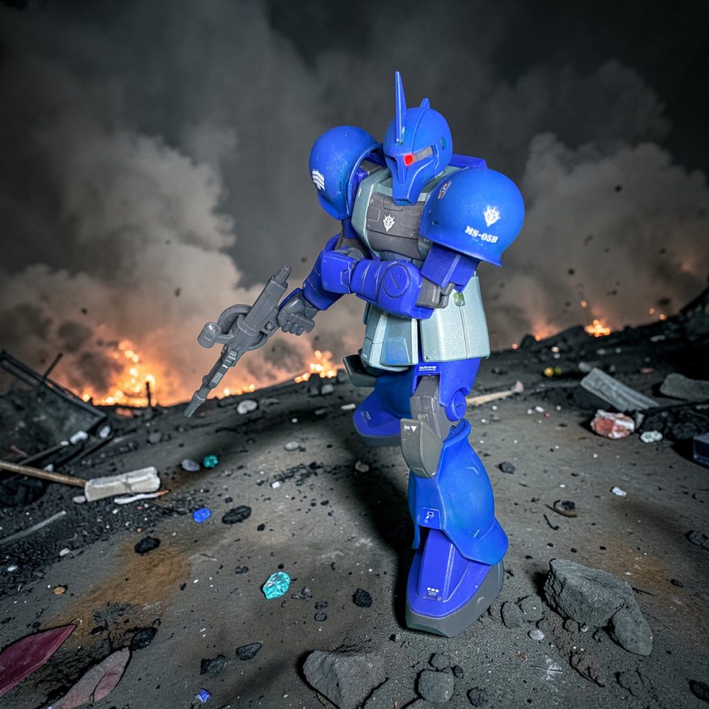 HGUC ランバラル専用　旧ザク–4枚目/制作者：丸五ワークス