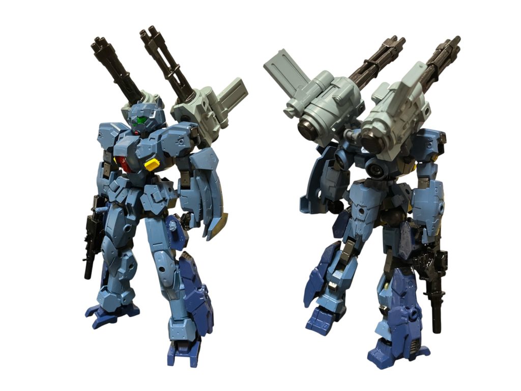 ジェガンADのガトリングキャノンを追加したType.C。