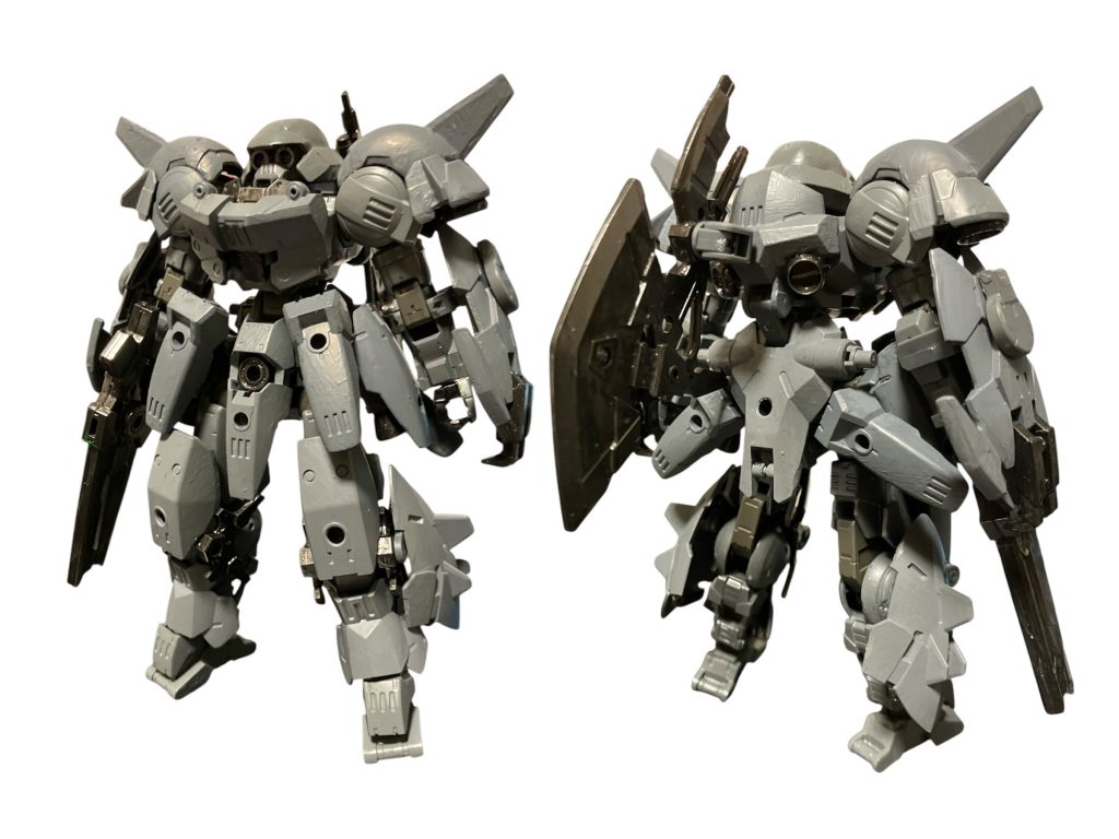 デナン・ブレ　フル装備。ジェネレータ出力4000越えで、当時としては最高水準。