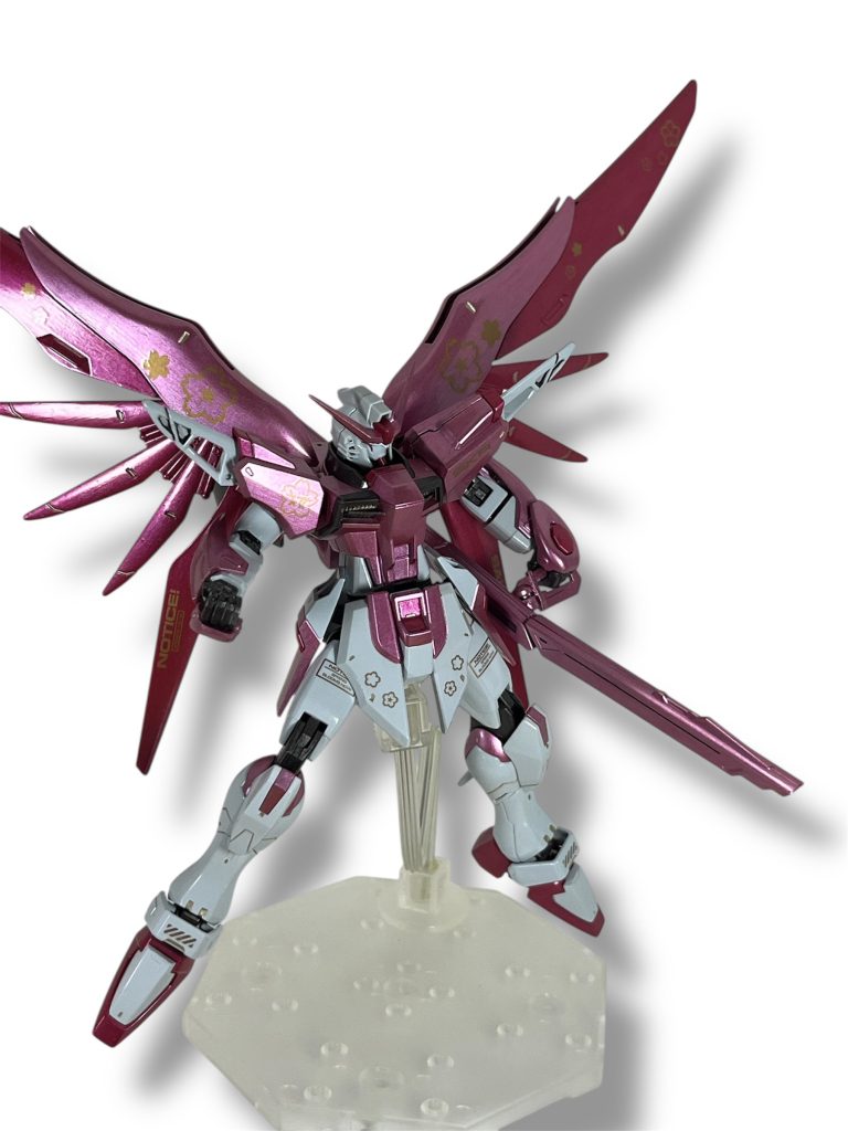 デスティニーガンダム　桜–4枚目/制作者：4児のパパ