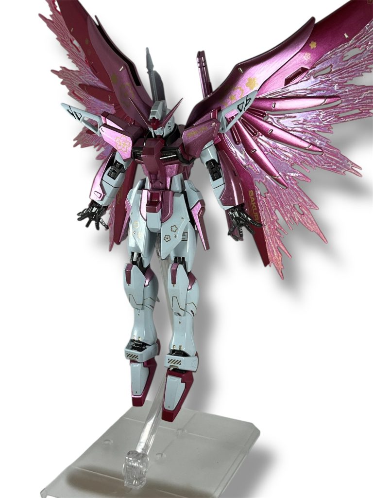 デスティニーガンダム　桜–2枚目/制作者：4児のパパ