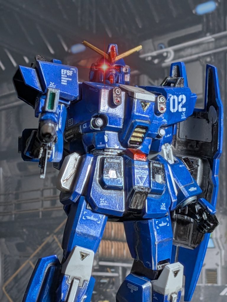 HGUC077 RX-79BD-2ブルーディスティニー２号機　２号機強奪‼️