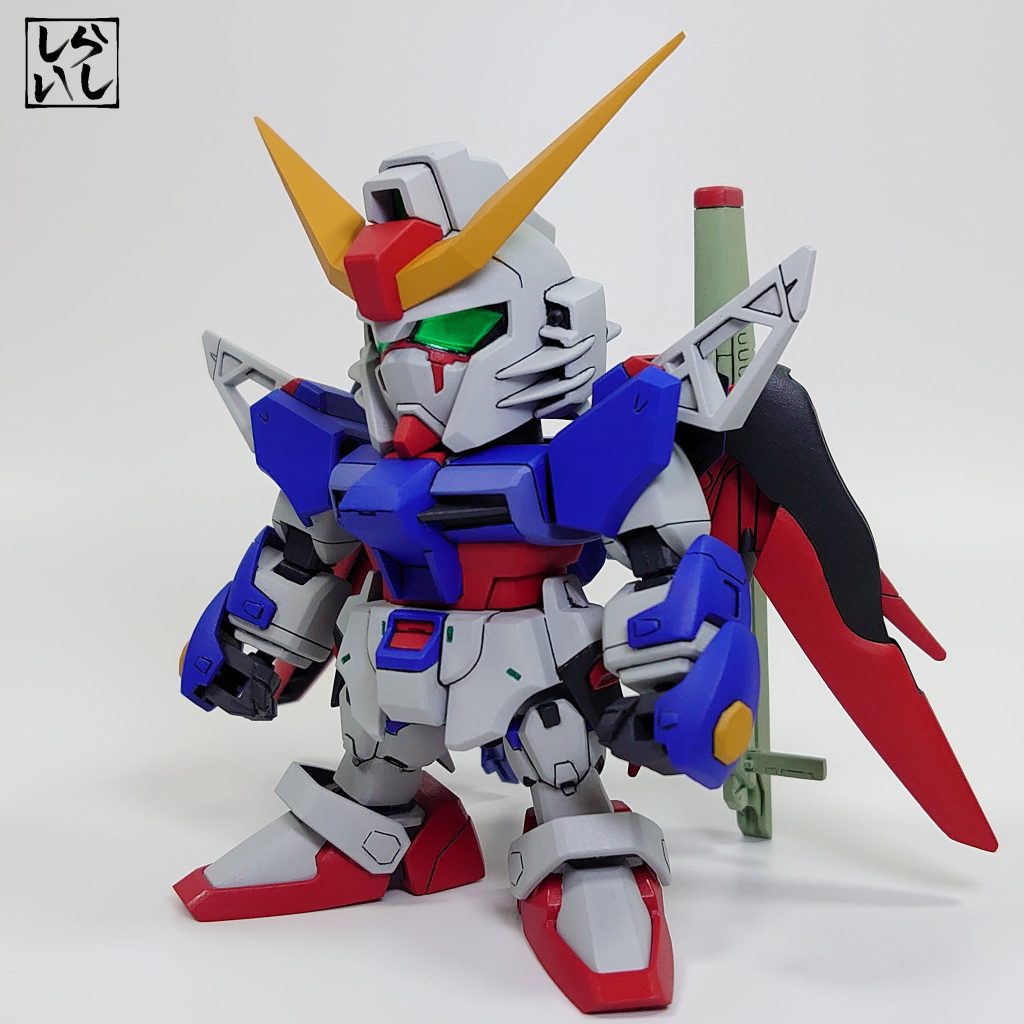 BB戦士デスティニーガンダム–3枚目/制作者：しらいし