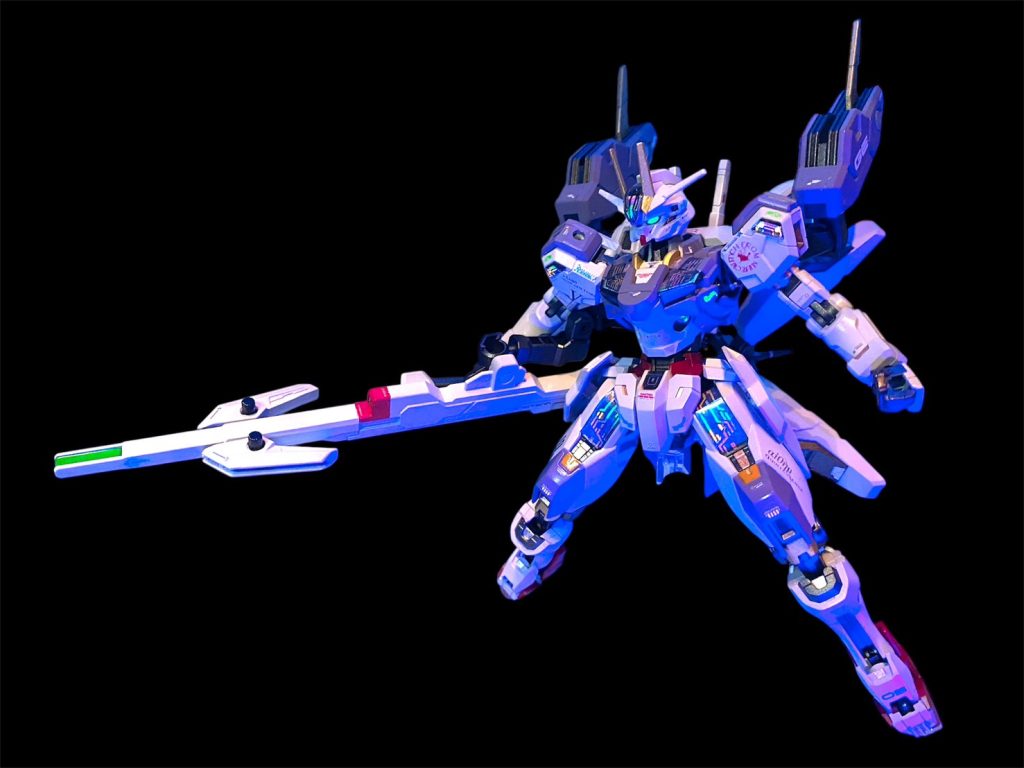 ヴァリアブルロッドライフルにエアリアル改修型の推進器ですから、相当早いでしょうね。