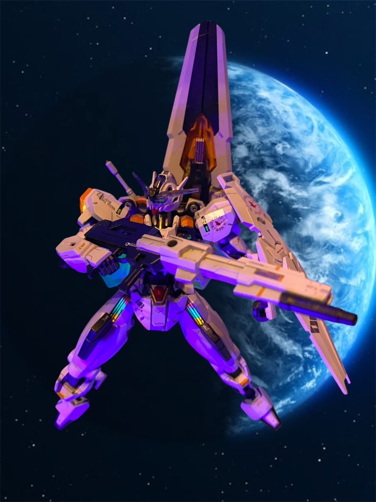 νガンダムオマージュの機体ということで、フォトストーリーの台詞にも、いくつか逆シャアネタを盛り込んでみました。約半年間にわたり連載してきましたオリジナルフォトストーリー企画も、次が本当のラストです！もう制作まで同時に完了していて、分割しただけなので、これまでのようにお待たせいたしません！ここまで追って来て下さった読者の皆さんには、本当に感謝しかありません✨大トリを飾る機体と、スレッタたちの行く末を、どうぞその目で見届けてやって下さい。ありがとうございました！後編でお会いしましょう！