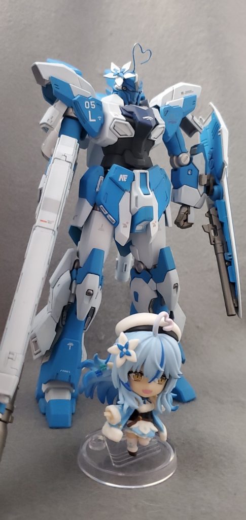 HGUC　シナンジュスタイン　雪花ラミィ専用–2枚目/制作者：kemusi