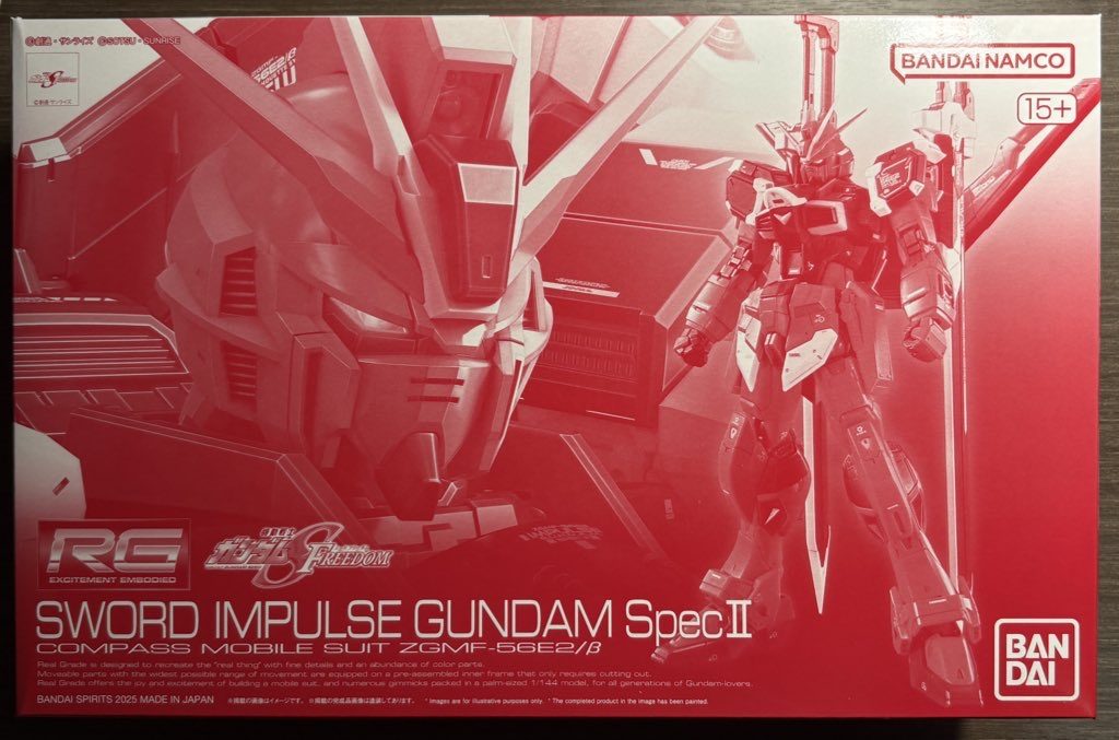 RG　ソードインパルスガンダム SpecⅡ–9枚目/制作者：さむ。