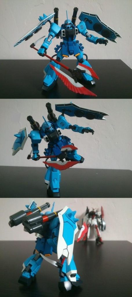 CEHG•イザーク専用スラッシュザクファントム(原設色)–3枚目/制作者：risuisei