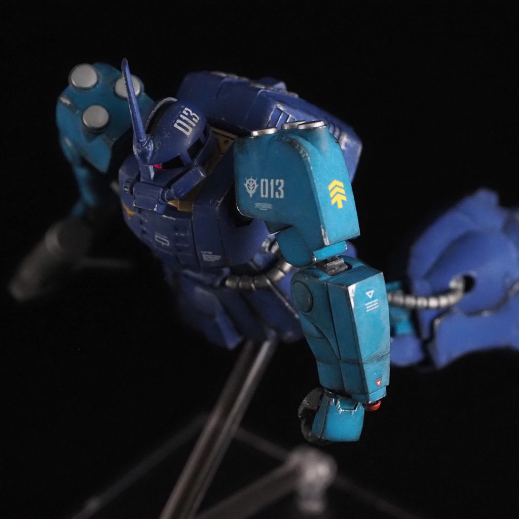 HGUC ザク・マリナー 全塗装+ウェザリング–4枚目/制作者:navi-create