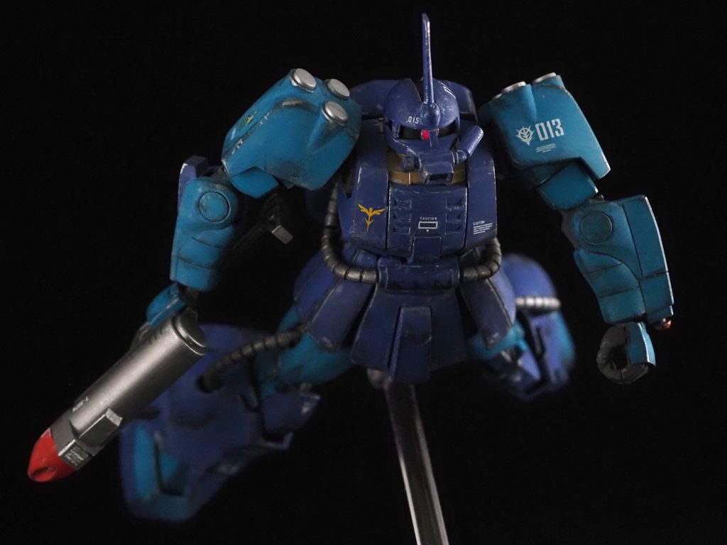 HGUC ザク・マリナー 全塗装+ウェザリング–2枚目/制作者:navi-create