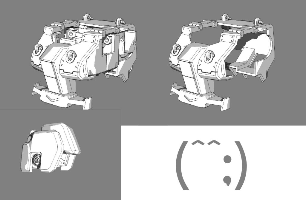作品名：●おぉぉぉっ…も～ぅ<p>…あと、腕…装甲ってホント面倒くさい。 春の気候と別件懸案事項、作業の手間…疲れました(^^;)。この子も年度末に入りきらなかった。この時期は少々…。 昔、外注依頼案件が年度持越しとなった際に、依頼先による善意の変更事項 [&hellip;]</p>
